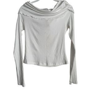 MELLODAY Off-White Off The Shoulder Blouse